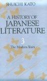 [History of Japanese Literature: The Modern Years]