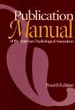 [Publication Manual of the American Psychological Association, Fourth Edition]
