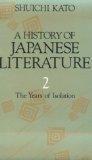 [History of Japanese Literature: The Years of Isolation (History of Japanese Literature)]